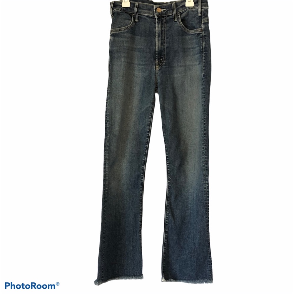MOTHER Denim The Hustler Ankle Fray On the Edge 26
